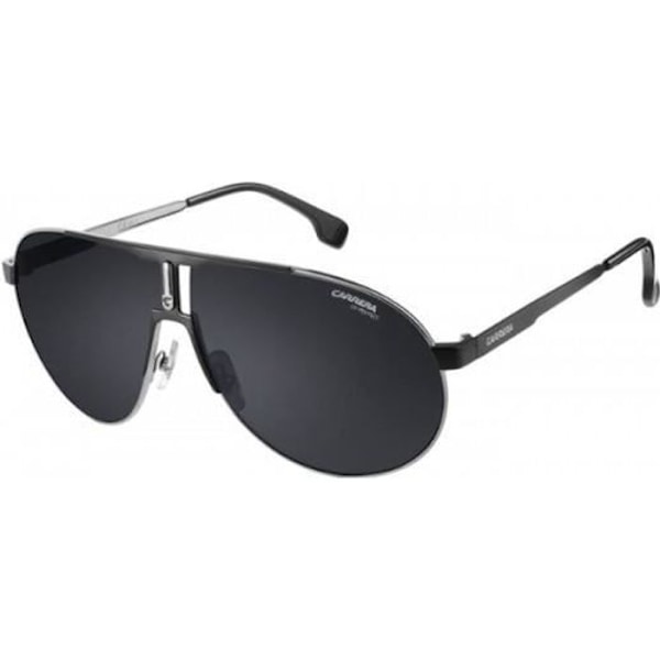 Solglasögon - Carrera - 1005/S-TI7 - Aviator - Ruthenium/Matt Svart - Blå linser Ruthenium / matt svart