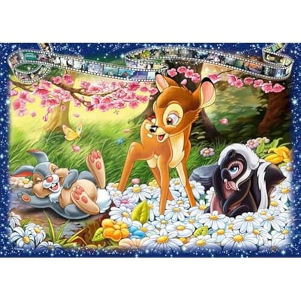 Pussel - RAVENSBURGER - Bambi - 1000 bitar - One Size - Hållbar miljö
