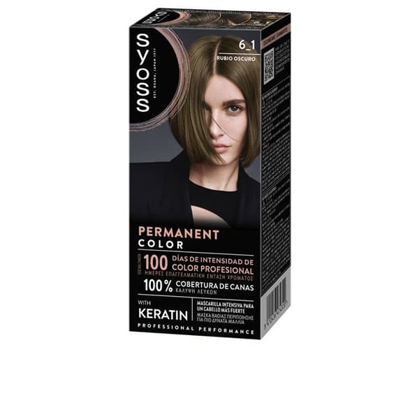 PERMANENT FÄRG #6.1-Mörk Blond 1 u