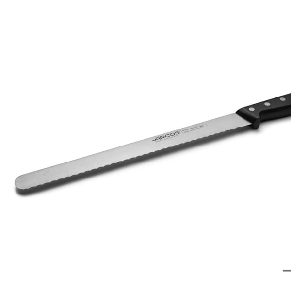Arcos Universal konditorkniv 284304 i nitrumstål, med Mango i polyoximetylen och 30 cm blad i fodral.