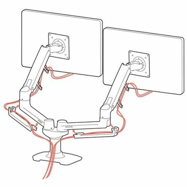 ERGOTRON LX Dual Side-by-Side Arm