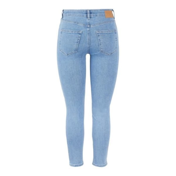 Pieces Delly CR skinny jeans för kvinnor MB48 - mellanblå denim/blå - S Mellanblå denim/blå S