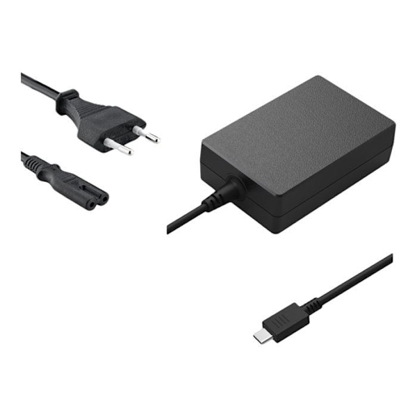 Strömadapter - DLH - USB-C - AC 100/240 V - 140 Watt Svart