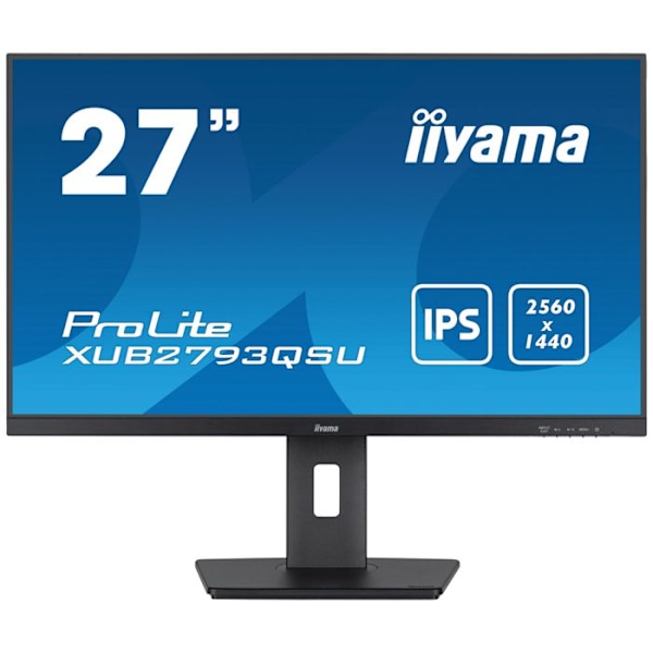 iiyama ProLite XUB2793QSU-B7 Svart