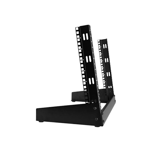 Server Rack 8U - STARTECH - Stål - Öppet ram - 2 stolpar - 50,12 kg