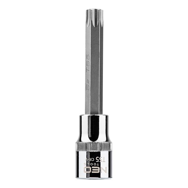 Torx-bitus på 1/2"-insats, T55 x 100 mm