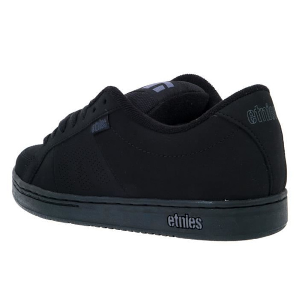 Skateboardskor - Etnies - Kingpin - Herr - Spetsar - Svart - Syntet - Platt Svart 44