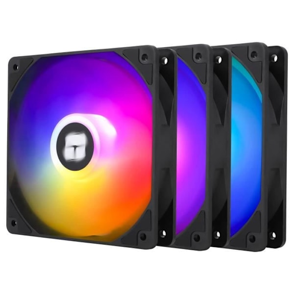 CPU-fläkt - Thermalright - TL-C12C-S X3 - 120 mm - ARGB - 1550 varv/min - 25,6 dBA