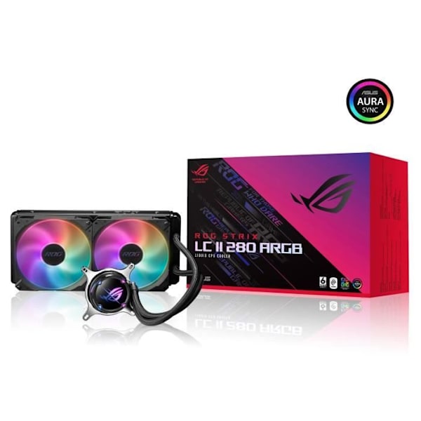 ASUS ROG STRIX LC II 280 ARGB PROCESSOR VÄTSKYLARE ALLA