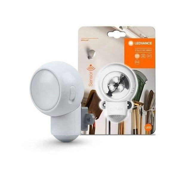 LEDVANCE Spylux LED Sensor Nattljus - Vit Vit