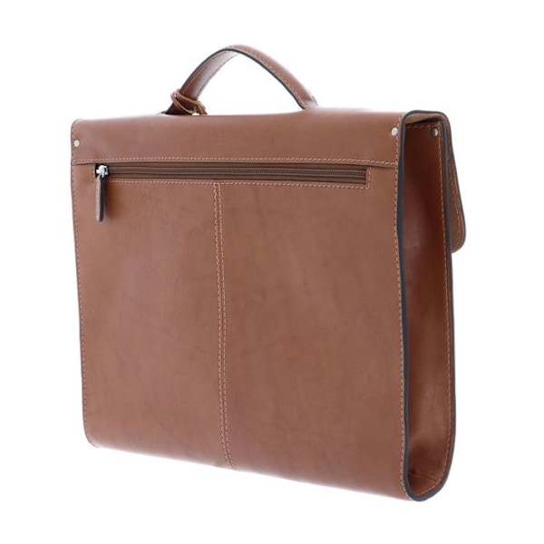 Mallette - PICARD - Toscana kontorsväska - Läder av nöt - Brun - 37,5 x 27 x 6 cm kastanj