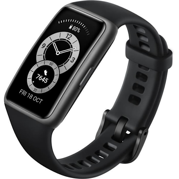 HUAWEI Band 6 - Connected klocka - 1,47" FullView AMOLED-skärm - Svart