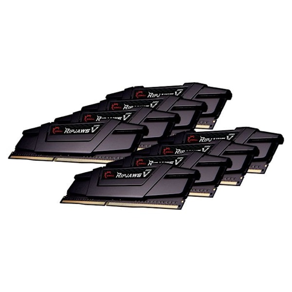 RAM DDR4 GSKILL RipJaws 5 - 256 GB - 3600 MHz - CL18 - Svart - Kit 8 x 32 GB