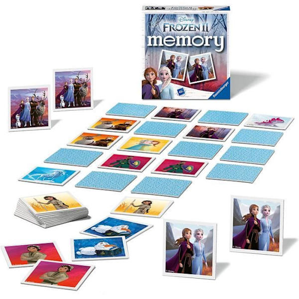 Frozen 2 memoryspel - RAVENSBURGER - Disney's Frozen II - 24 par - Barn - Blandat