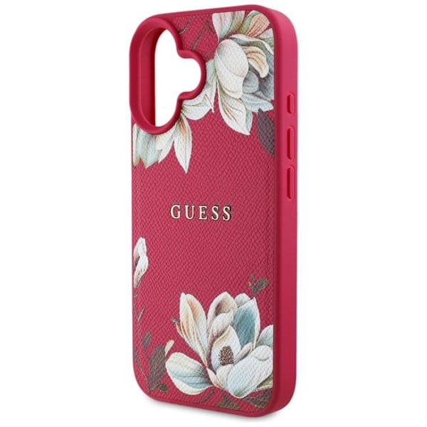 Fodral för iPhone 16 - Guess - fuchsia fuchsia