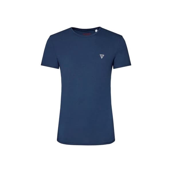 T-shirt Guess Herrpaket x2 Triangel Blå Bomull - M