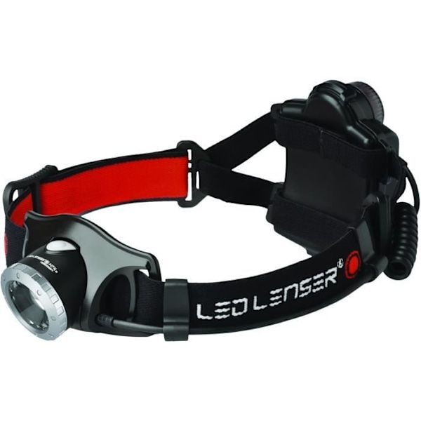 LEDLENSER H7r.2 LED-strålkastare - Svart - låda Svart och röd