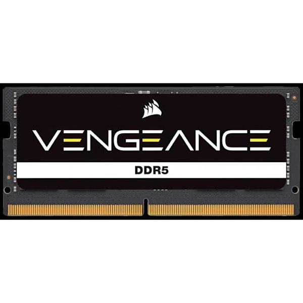 RAM-minne - CORSAIR - CMSX64GX5M2A4800C40 - VENGEANCE - DDR5 - 64Go 2x32Go SODIMM - 4800MT/s - CL 40 - 1.1V