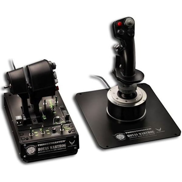 THRUSTMASTER Joystick HOTAS WARTHOG - PC Svart