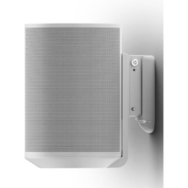 Stöd Mural - FLEXSON - Sonos ERA100 - Lutning 15° - Rotation 80° - Vit Vit