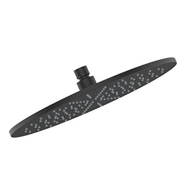 Modernt runt duschhuvud - IDEAL STANDARD - IDEALRAIN A5803XG - Svart - Plast - Syntet Svart