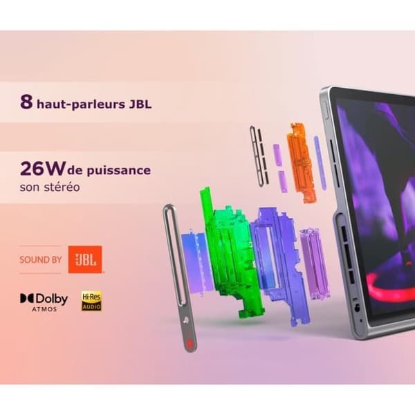 LENOVO Tab Plus pekplatta - 11,5" 2K IPS - 8 GB RAM - 128 GB lagring - Grå