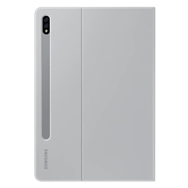 Tabletfodral - SAMSUNG - Galaxy Tab S7 Familj - Ljusgrå - 11 tum - Syntetisk Ljusgrått