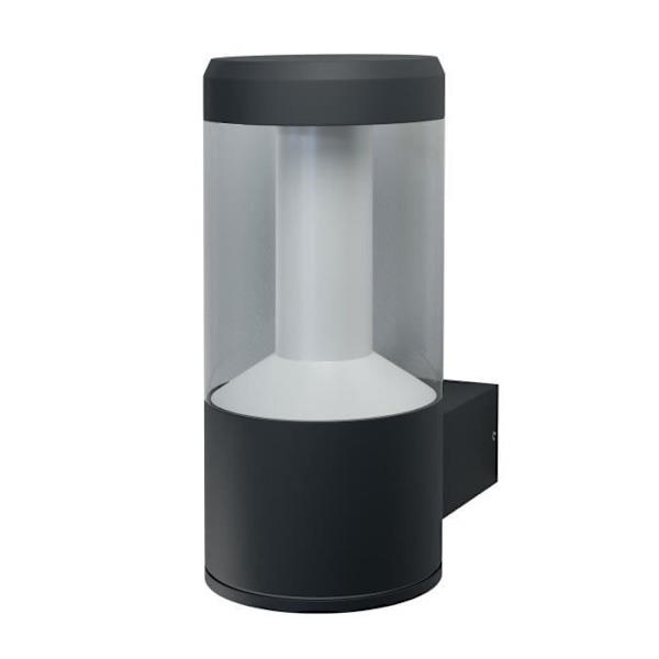 ENDURA STYLE LANTERN MODERN Vägglampa utomhus 12w = 610lm - grå Mörkgrå