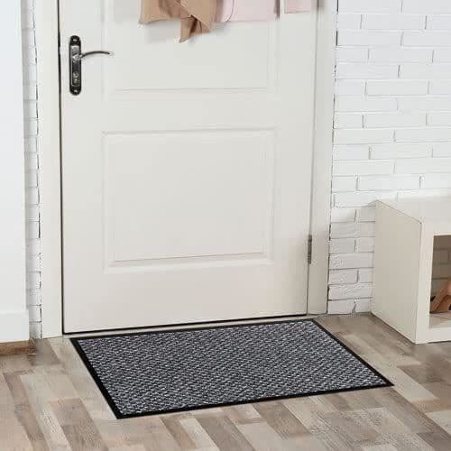 IDMAT Absorberande matta Aurillac - 60 x 80 cm - Grå Grå