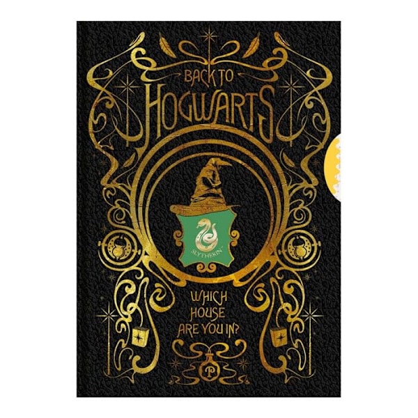 Anteckningsblock - Harry Potter - Hogwarts Hus Roulette - A5 Format - Blandat - Barn