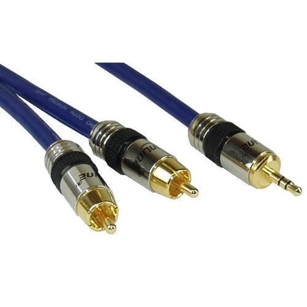 INLINE - PREMIUM Cinch-jack-kabel 5m