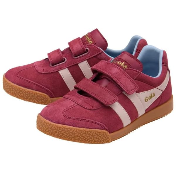 Bebisskor Gola Harrier cerise/kritrosa/luft 27