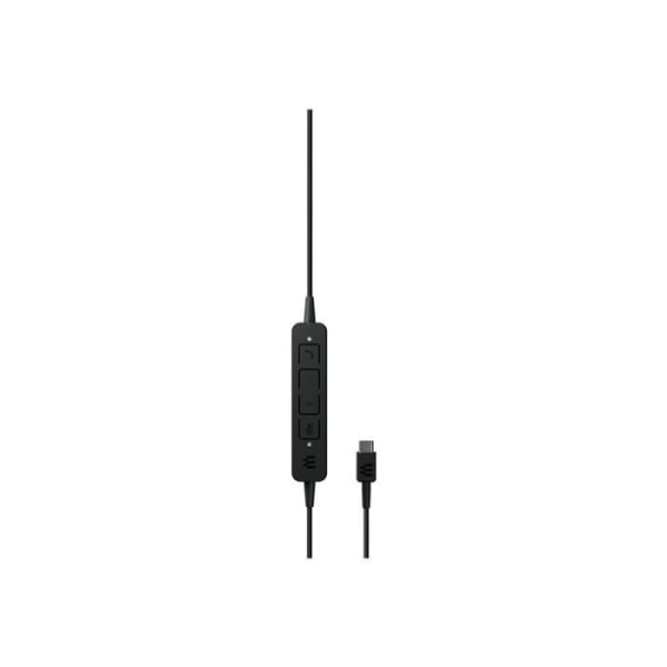 EPOS I SENNHEISER ADAPT 160 USB-C II headsetmikrofon - ADAPT 100-serien - On-ear - Kabelansluten - Svart