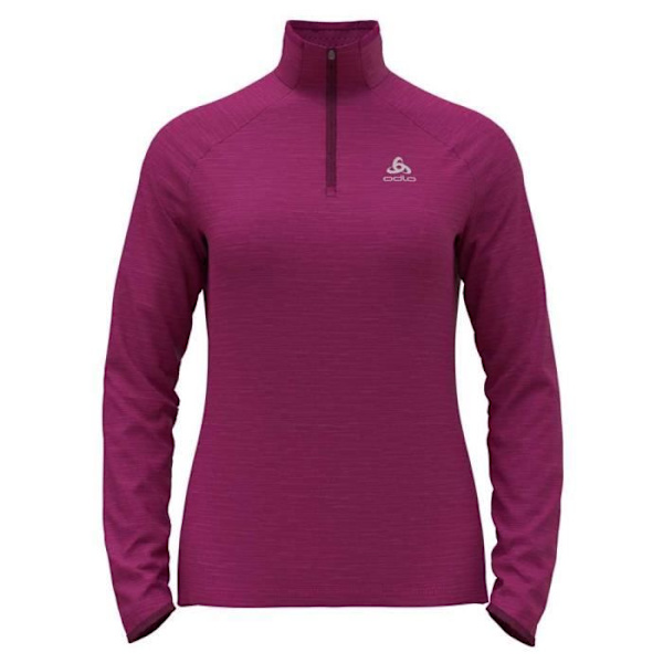 Odlo RUN EASY WARM löpartopp med dragkedja för kvinnor Festival fuchsia mix XS