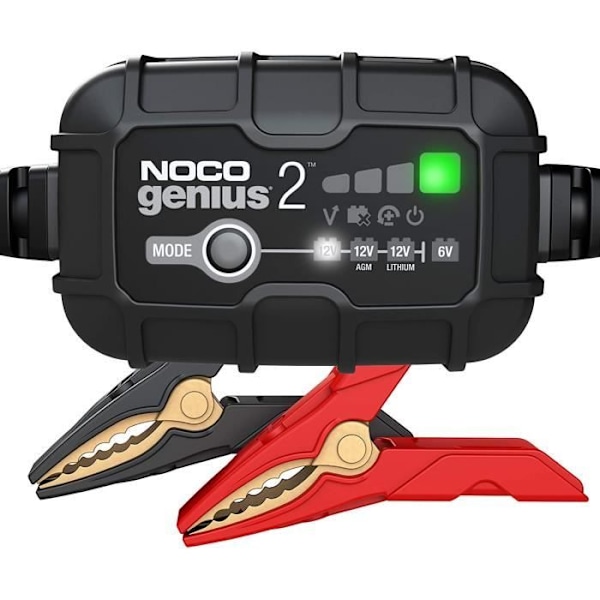 Noco - Genius Batteriladdare 2EU 2A SVART