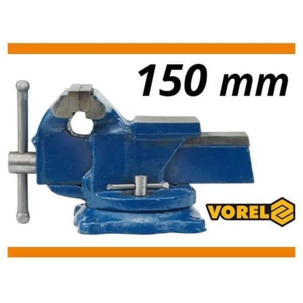 VOREL Snurrbasskruv 150mm Blå