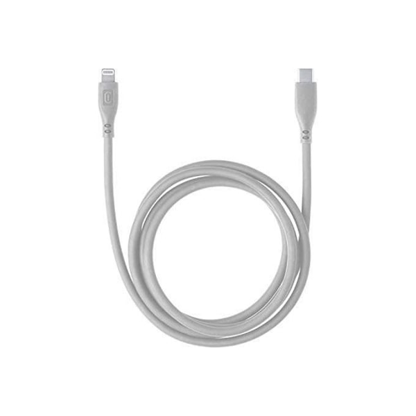 USB-C till Lightning-kabel - Cellularline - 120 cm - Silikon - Snabbladdning - Mjuk vid beröring
