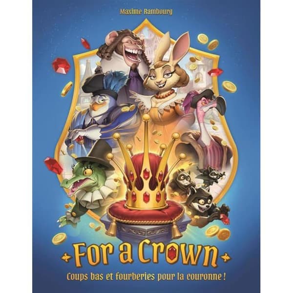 Strategi spel Asmodee För en Krona Flerfärgad