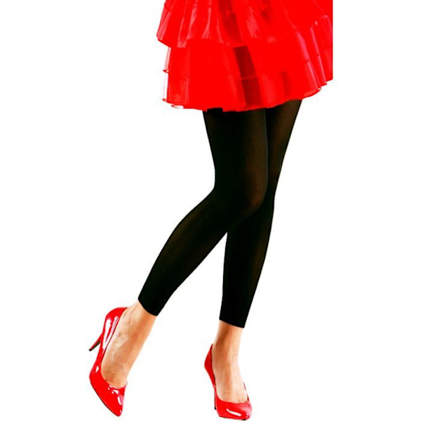 Leggings - Vuxen - Svart Lång - Inredning Svart