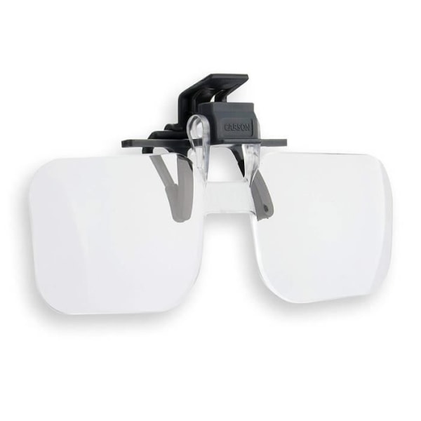 Carson Clip and Flip glasögonförstoringsglas med klämfunktion 1,5x förstoring - OD-10