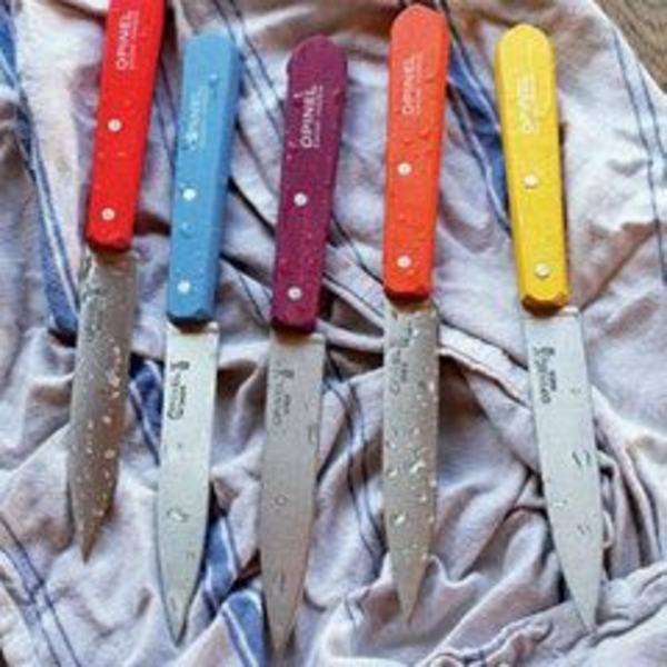 Matkniv - Opinel - N Violine - Rostfritt stål - Handtag av trä - 11 cm blad fiol