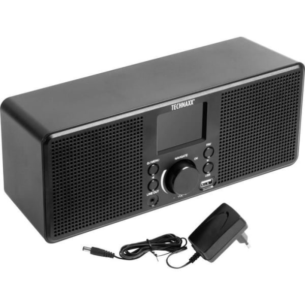 Radio Internet - Technaxx - TX-153 - USB - WiFi - Svart svart