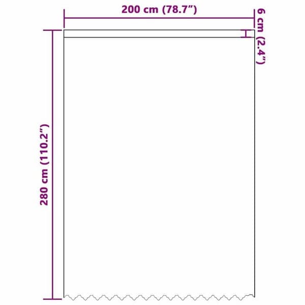 Blommönstrad spetsgardin - vidaXL - 280x200 cm - Vit - Polyester - Ljusfiltrerande - Flexibel installation Vit