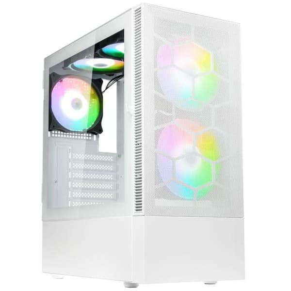 PC-fodral - KOLINK - Observatory MX - E-ATX - 5 ARGB fläktar - Vit
