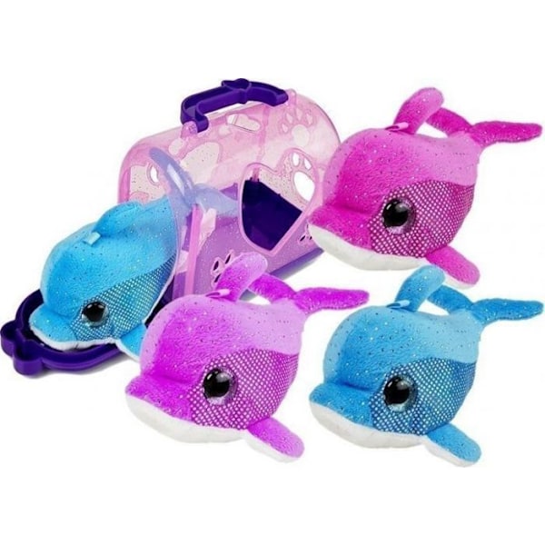 Peluche Leantoys - 7199 - Figur av liten delfin med transportörmaskot