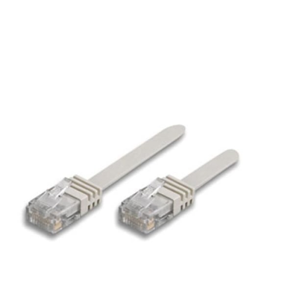 INTELLINET - INTELLINET ICOC U5EB-FL-070 NÄTVERK KABEL PATCH PLATA CCA CAT. 5E UTP WHITE 7,5 MT