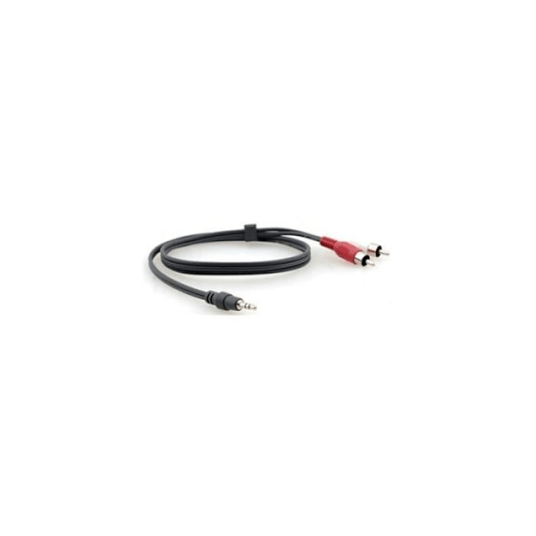 Kbl Kramer 3-5mm till 2 RCA Breakout Kabel 4-6m