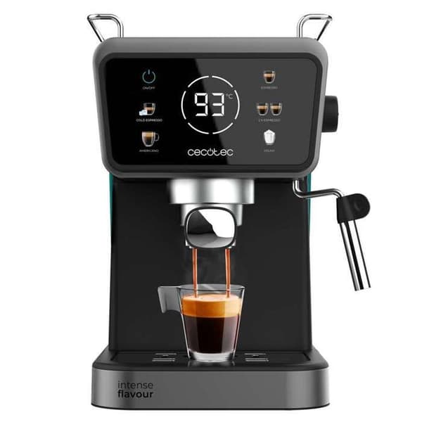 Cecotec Espresso-maskin Power Espresso Touch ColdBrew. Pekskärm, ColdBrew-system, Pump 20 Bar, Ångmunstycke