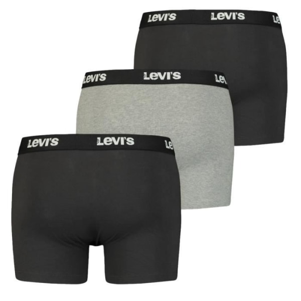 Levi's Boxer 3 Pairs Shorts 37149-0666, Herr, Grå, boxertrosor Grå S