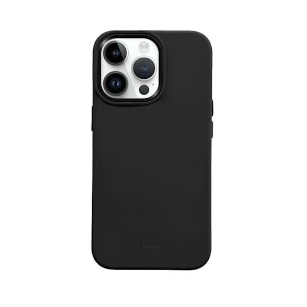Crong - CRG-COLRLM-IP1561P-BLK - Färgat LUX Magnetiskt Etui för iPhone 15 Pro MagSafe Svart